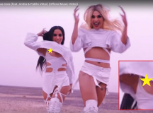 Cantora Anitta se descuida e deixa seio aparecer em seu novo clipe “Sua Cara”