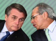 Presidente participou de reunião com o ministro Paulo Guedes e líderes do Congresso. (Foto: divulgação)