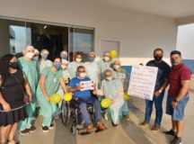 Hospital de Luziânia celebra mais 19 novos pacientes recuperados da Covid-19