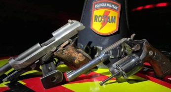 Dois suspeitos foram mortos pela Rotam após aterrorizarem mãe e filhos no entorno