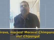 Morador é filmado ao ofender e ameaçar porteira em prédio de Goiânia: ‘Chimpanzé, você não presta’