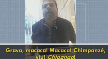 Morador é filmado ao ofender e ameaçar porteira em prédio de Goiânia: ‘Chimpanzé, você não presta’