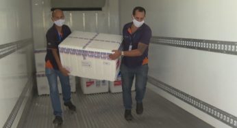 Goiás recebe remessa com 211 mil doses de vacina contra Covid-19 da AstraZeneca