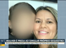 Mulher forja o próprio sequestro e usa o filho para pedir resgate ao marido, diz polícia