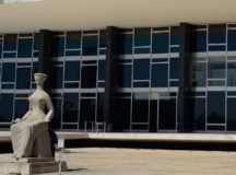 Fachada do edifício sede do Supremo Tribunal Federal - STF