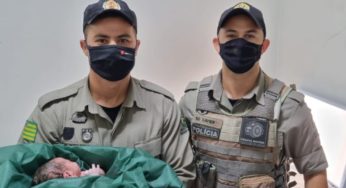 Bebê nasce dentro de viatura da PM em Cidade Ocidental