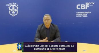 Novo chefe de arbitragem da CBF fala em diminuir pressão sobre os árbitros, pede qualificação e diz: “São honestos e capacitados”