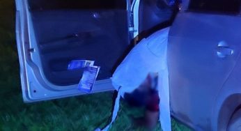 Motorista de transporte pirata é encontrado morto com corte no pescoço dentro de carro, no DF