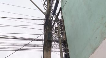 Pintor morre após levar choque elétrico e cair de altura de 7 metros