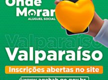 Valparaíso recebe inscrições do aluguel social do governo de Goiás