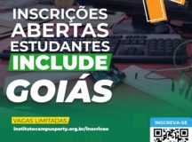 Inscrições para projeto Include são abertas em Valparaíso de Goiás