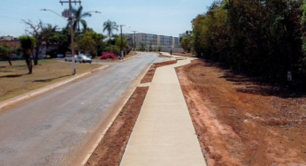 Pista de caminhada do bairro Valparaizo I está perto de virar realidade