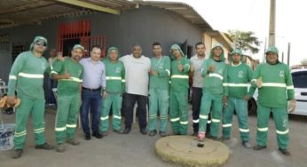 Jardim Céu Azul continua bem cuidado pela Prefeitura de Valparaíso