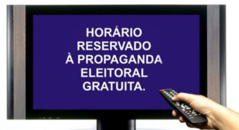 Propaganda eleitoral no rádio e na televisão começa nesta sexta-feira