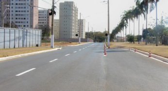 Valparaíso: sinalização viária é renovada na Avenida das Palmeiras