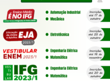 Quatro seleções abertas no campus do IFG Valparaíso