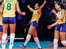 Brasil vence Holanda e encaminha vaga às quartas do Mundial de Vôlei