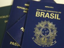 Passaporte brasileiro.