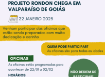 PROJETO RONDON CHEGA EM VALPARAÍSO DE GOIÁS