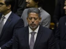 O presidente da Câmara dos Deputados, Arthur Lira, durante sessão solene para comemorar o Bicentenário da Independência do Brasil.