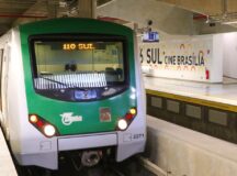 Vandalismo causa interrupção da circulação de trens no Metrô-DF