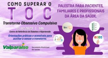 Centro de referência em Diabetes e Hipertensão promove palestra sobre como superar o Transtorno Obsessivo Compulsivo (TOC)
