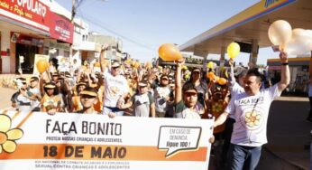 Caminhada “Faça Bonito” percorre ruas do Jardim Céu Azul contra a exploração sexual de crianças e adolescentes