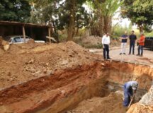 Prefeito Pábio Mossoró e Deputado Federal Célio Silveira vistoriam obras em Valparaíso