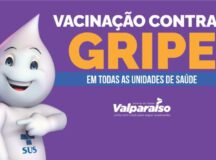 Valparaíso inicia campanha de vacinação contra a gripe